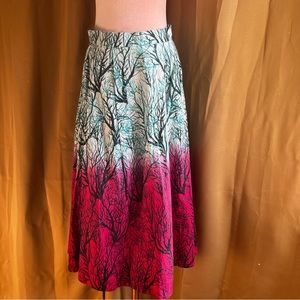 French Connection
West Lake
Sea Fern Print
Poplin 
Skirt
Size 6